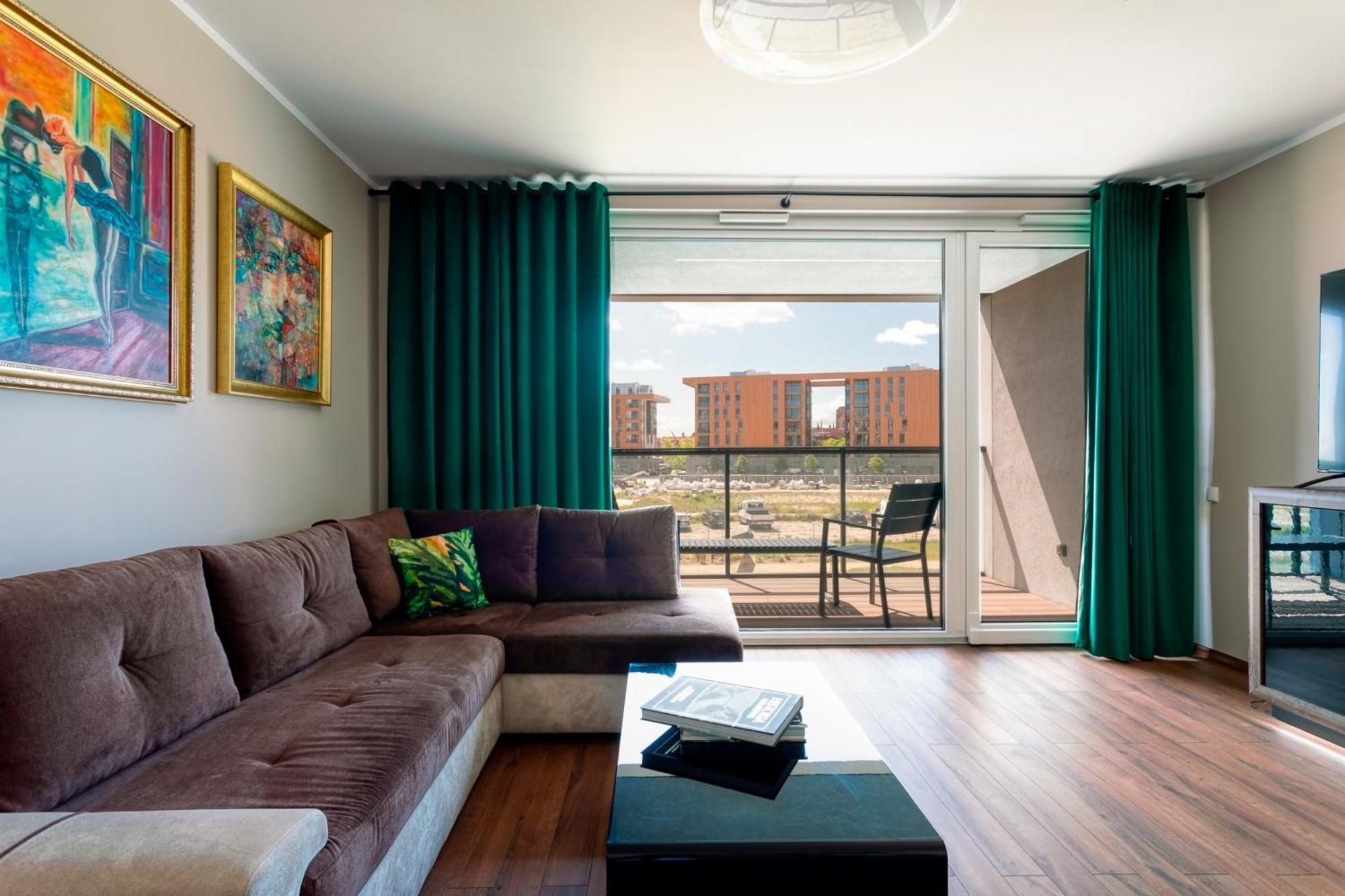 Apartament Blue Mandarin - Chlebova Gdańsk
